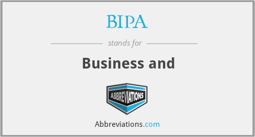 BIPA - Business and