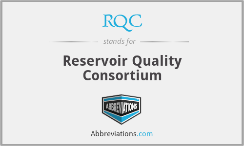 RQC - Reservoir Quality Consortium