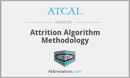 ATCAL - Attrition Algorithm Methodology