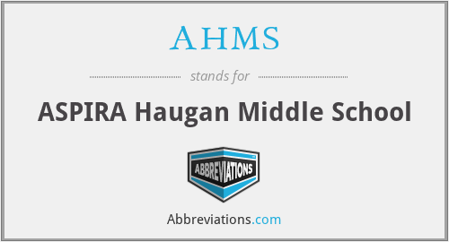 AHMS - ASPIRA Haugan Middle School