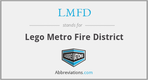 LMFD - Lego Metro Fire District