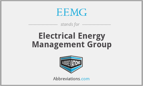 EEMG - Electrical Energy Management Group