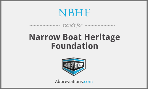 NBHF - Narrow Boat Heritage Foundation