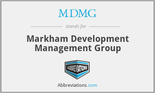 MDMG - Markham Development Management Group