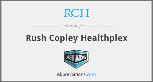 RCH - Rush Copley Healthplex