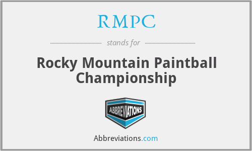 RMPC - Rocky Mountain Paintball Championship
