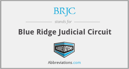 BRJC - Blue Ridge Judicial Circuit