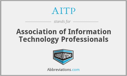 AITP - Association of Information Technology Professionals