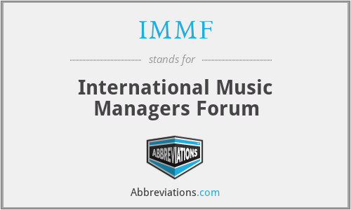 IMMF - International Music Managers Forum