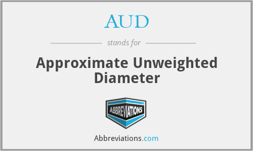AUD - Approximate Unweighted Diameter