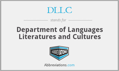 DLLC - Department of Languages Literatures and Cultures