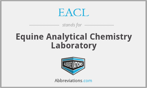 EACL - Equine Analytical Chemistry Laboratory