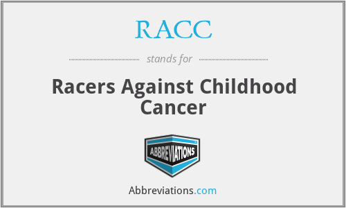 RACC - Racers Against Childhood Cancer