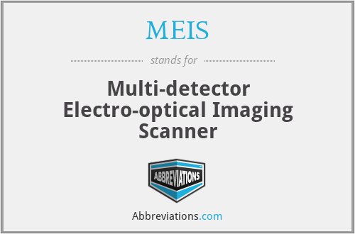 MEIS - Multi-detector Electro-optical Imaging Scanner