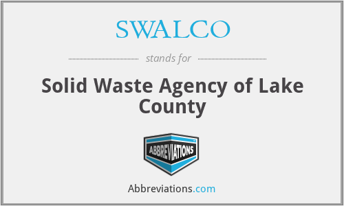 SWALCO - Solid Waste Agency of Lake County