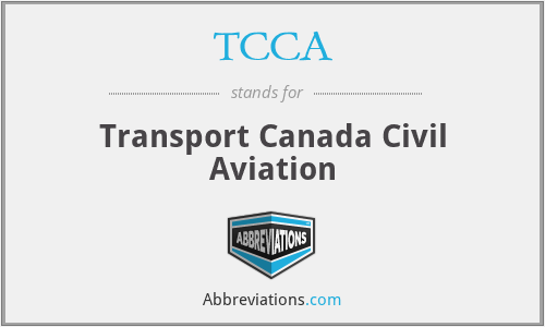 TCCA - Transport Canada Civil Aviation