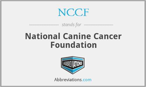 NCCF - National Canine Cancer Foundation