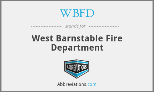 WBFD - West Barnstable Fire Department