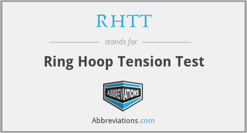 RHTT - Ring Hoop Tension Test