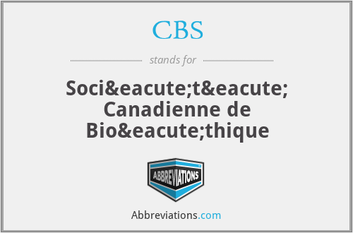 CBS - Société Canadienne de Bioéthique