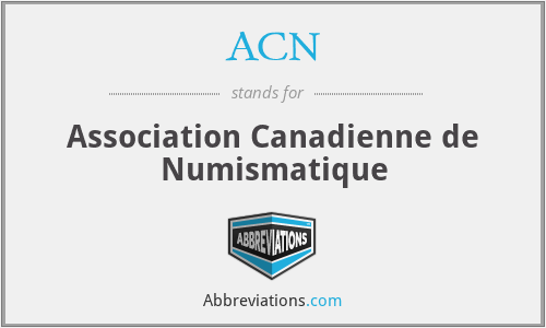 ACN - Association Canadienne de Numismatique