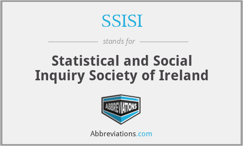 SSISI - Statistical and Social Inquiry Society of Ireland