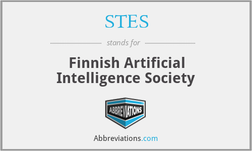 STES - Finnish Artificial Intelligence Society