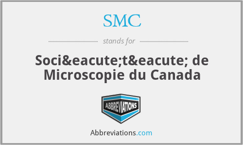SMC - Société de Microscopie du Canada