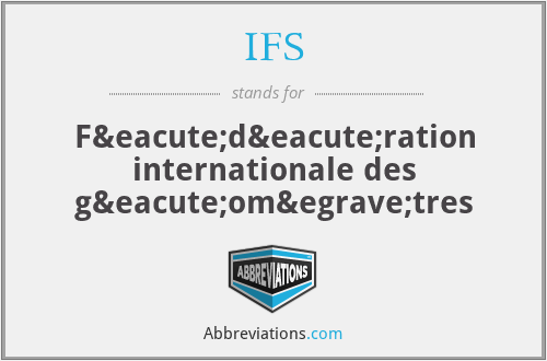 IFS - Fédération internationale des géomètres