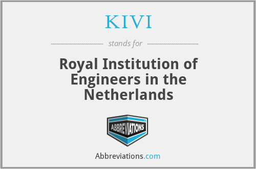 KIVI - Royal Institution of Engineers in the Netherlands