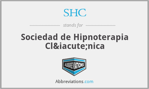 SHC - Sociedad de Hipnoterapia Clínica