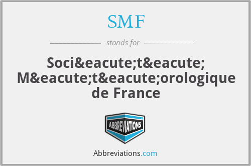 SMF - Société Météorologique de France