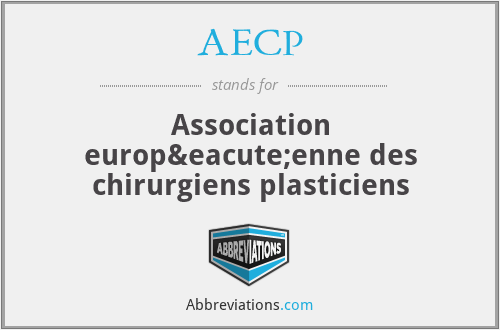 AECP - Association européenne des chirurgiens plasticiens