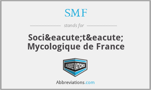 SMF - Société Mycologique de France