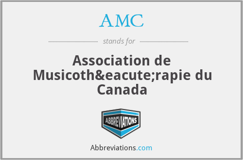AMC - Association de Musicothérapie du Canada