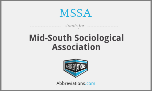 MSSA - Mid-South Sociological Association