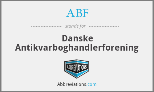 ABF - Danske Antikvarboghandlerforening