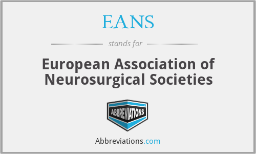 EANS - European Association of Neurosurgical Societies