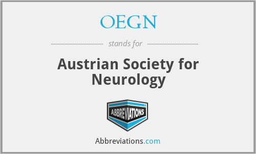 OEGN - Austrian Society for Neurology
