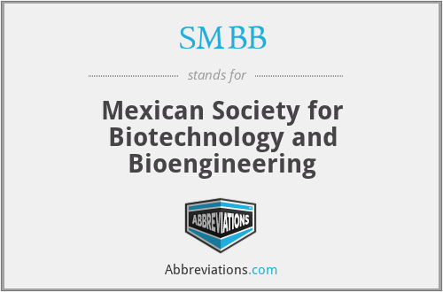 SMBB - Mexican Society for Biotechnology and Bioengineering