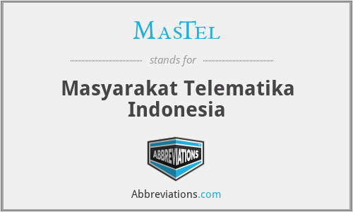 MasTel - Masyarakat Telematika Indonesia