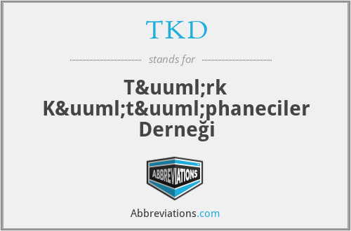 TKD - Türk Kütüphaneciler Derneği