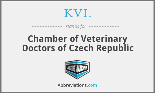 KVL - Chamber of Veterinary Doctors of Czech Republic