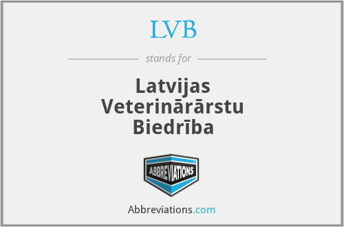 LVB - Latvijas Veterinārārstu Biedrība