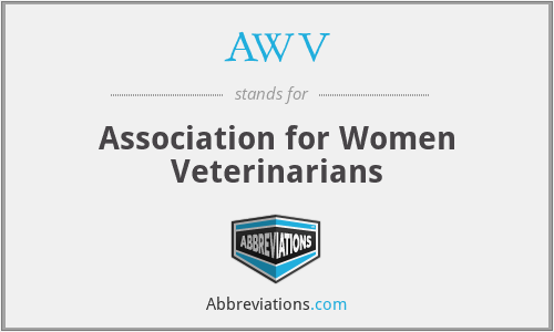 AWV - Association for Women Veterinarians