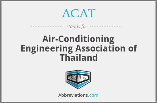 ACAT - Air-Conditioning Engineering Association of Thailand