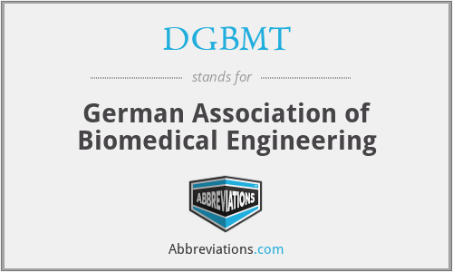 DGBMT - German Association of Biomedical Engineering
