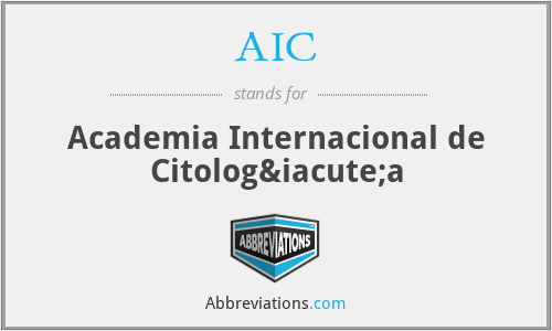AIC - Academia Internacional de Citología
