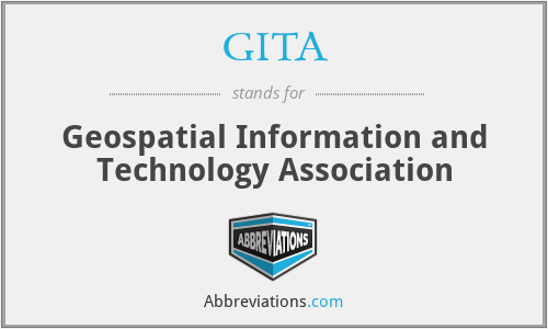 GITA - Geospatial Information and Technology Association