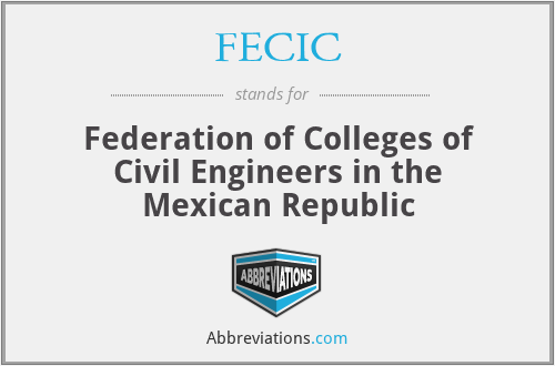 FECIC - Federation of Colleges of Civil Engineers in the Mexican Republic